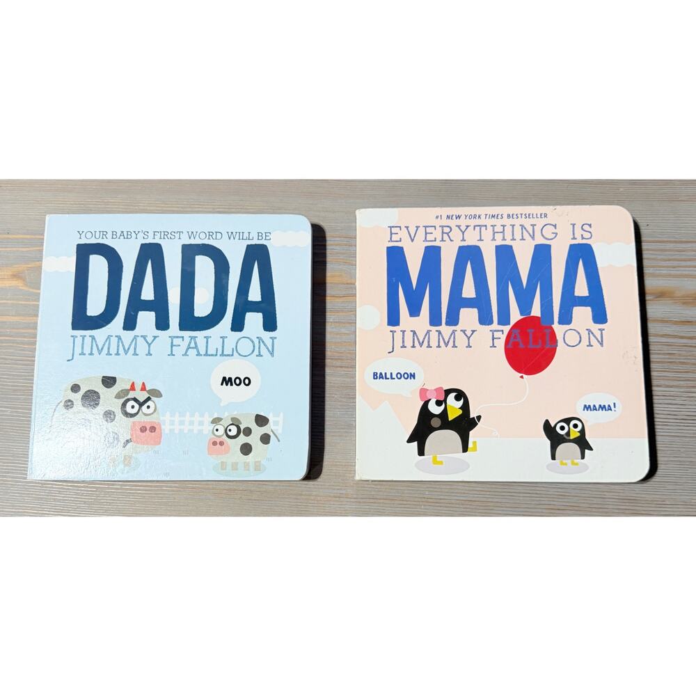 Jimmy Fallon DaDa & MaMa Board Book Bundle
